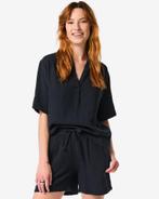 HEMA Dames top Lynn zwart van €24.99 voor €7.5 sale, Verzenden, Nieuw