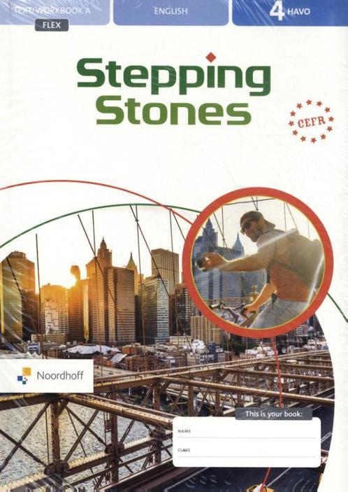 Stepping Stones set 4 havo english flex textwo 9789001736194, Boeken, Studieboeken en Cursussen, Zo goed als nieuw, Verzenden