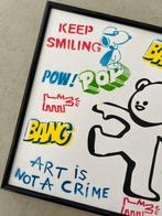Koen Betjes (1992) - Banksy Series: Molotov Bear x StreetArt