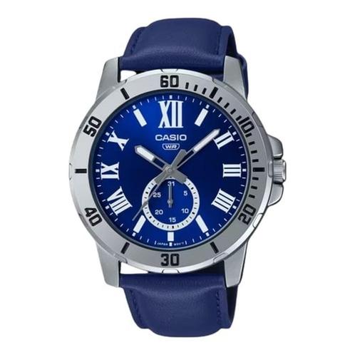 Horloge Heren Casio COLLECTION Blauw (Ø 45 mm), Sieraden, Tassen en Uiterlijk, Zonnebrillen en Brillen | Heren, Verzenden