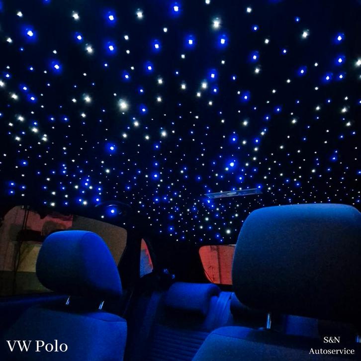 Sterrenhemel inbouw luxe handgemaakt auto taxi ACTIE!, Auto diversen, Tuning en Styling