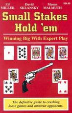 Small Stakes Hold em: Winning Big with Expert Play |, Zo goed als nieuw, Edward Miller
