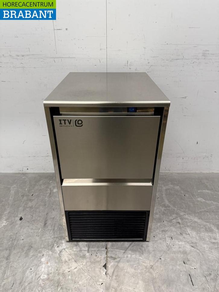 RVS ITV Ijsblokjesmachine 37 kg per dag 20 kg bunker 230V, Zakelijke goederen, Horeca | Keukenapparatuur, Gebruikt, Ophalen of Verzenden