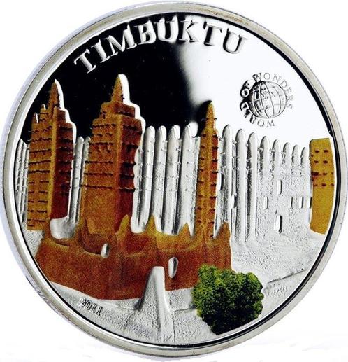Palau - 5 Dollars, World of Wonders. Timbuktu / Alhambra, Postzegels en Munten, Munten | Europa | Niet-Euromunten