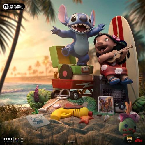 Lilo & Stitch Deluxe Art Scale Statue 1/10 Lilo & Stitch 20, Verzamelen, Disney, Nieuw, Ophalen of Verzenden
