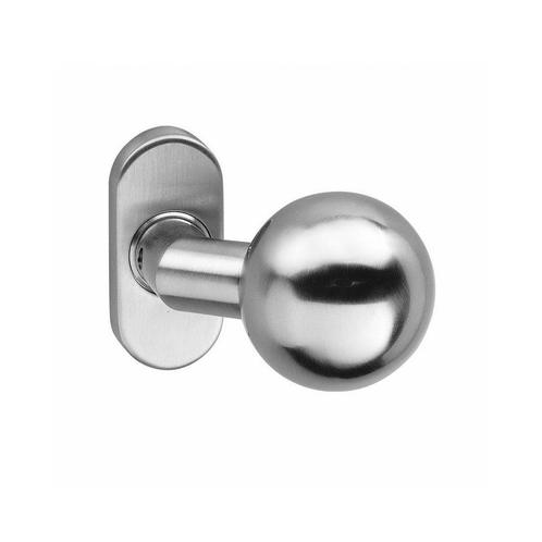 Intersteel knopkruk bol brandvertragend - RVS, Doe-het-zelf en Verbouw, Hang- en Sluitwerk, Nieuw, Verzenden