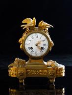 Portico klok Louis XVI - Verguld brons - 1790, Antiek en Kunst
