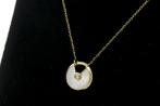 Cartier Amulette de Cartier 18 Karaat Geelgoud Pearl Small, Ophalen of Verzenden, Zo goed als nieuw, Met hanger, Goud