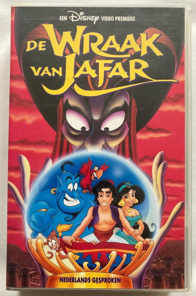 DE WRAAK VAN JAFAR (VHS), Cd's en Dvd's, VHS | Film, Gebruikt, Verzenden