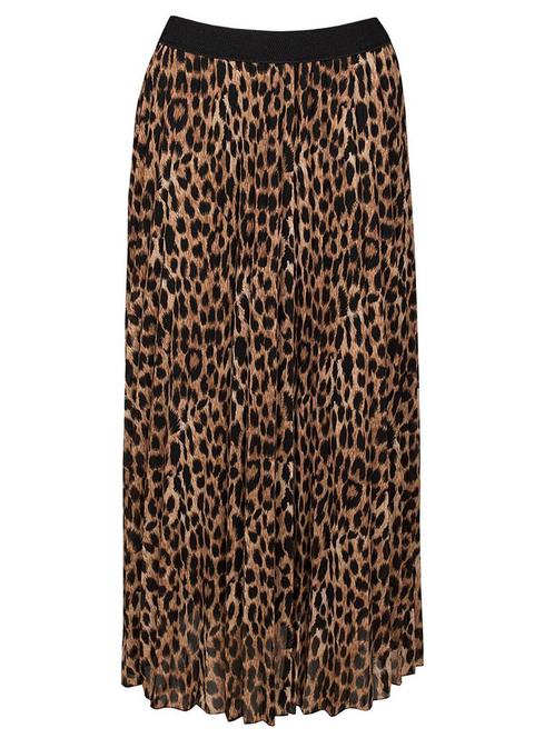 Rok Plissé Luipaard, Kleding | Dames, Rokken, Verzenden