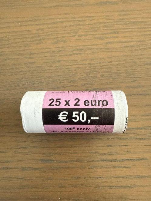 Luxemburg. 2 Euro 2019 100ste verjaardag Charlotte Troon, Postzegels en Munten, Munten | Europa | Euromunten