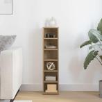 vidaXL Cd-kast 21x20x88 cm bewerkt hout artisanaal, Huis en Inrichting, Woonaccessoires | Cd- en Dvd-rekken, Verzenden, Nieuw