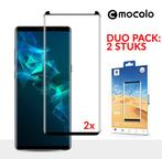 2 STUKS Note 9 Mocolo Premium 3D Case Friendly Tempered Glas, Ophalen of Verzenden, Nieuw