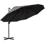 XXL Parasol Met Kruisvoet Incl. Zwengel Weerbestendig 270 Cm