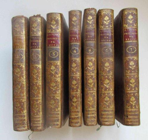 Guillaume Thomas Raynal - Histoire Philosophique et critique, Antiek en Kunst, Antiek | Boeken en Bijbels