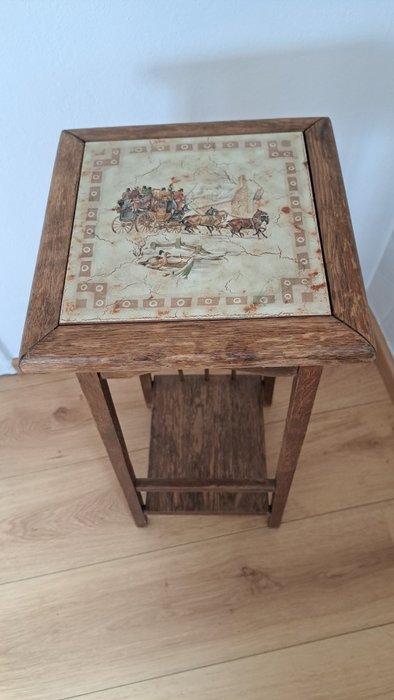 Plantentafel - Eik - Engels tafereel, Antiek en Kunst, Curiosa en Brocante