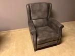 Fauteuil Erik in leder Nederlandse fabrikant Haveco, Huis en Inrichting, Ophalen, Minder dan 50 cm, Nieuw, Leer