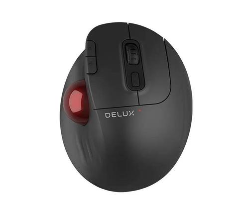 Delux trackballmuis - ergonomisch - draadloos - bluetooth, Computers en Software, Muizen, Nieuw, Ergonomisch, Draadloos, Ophalen of Verzenden