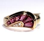 Ring - 18 karaat Geel goud - 1.06ct. tw. Toermalijn -, Sieraden, Tassen en Uiterlijk, Ringen, Nieuw