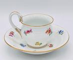 Meissen - Kop en schotel - Cup with Swan handel - Porselein, Antiek en Kunst