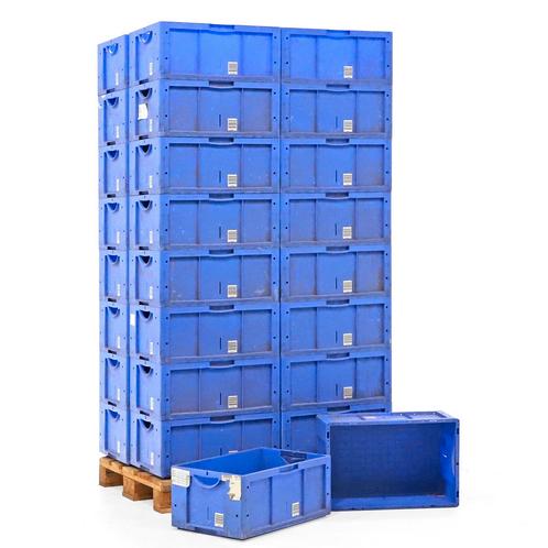 Gebruikte euronorm stapelbakken palletaanbieding alle wanden, Doe-het-zelf en Verbouw, Kratten en Dozen, Ophalen of Verzenden