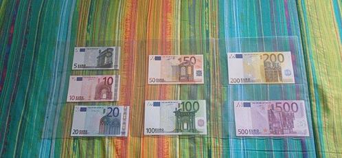 Europese Unie. - 5 + 10 + 20 + 50 + 100 + 200 + 500 Euro, Postzegels en Munten, Munten | Nederland