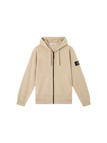 Stone Island Regular Fit Vest Met Hoodie Desert - Diverse beschikbaar voor biedingen