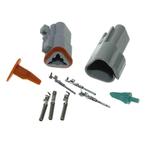 Deutsch-DT 3-pins connector, Complete set 3-pins (stekker +, Ophalen of Verzenden, Nieuw