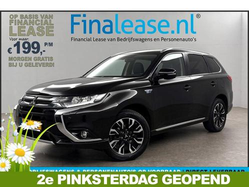 Mitsubishi Outlander 2.0 PHEV Hybride 360 Cam LED €199pm, Auto's, Mitsubishi, Lease, Automaat, SUV of Terreinwagen, Hybride Elektrisch/Benzine