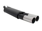 Novus sportuitlaat Vw Golf 3 Golf 4 Cabrio 2x90mm RL, Auto-onderdelen, Uitlaatsystemen, Verzenden, Nieuw