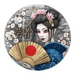 Niue. 5 Dollars 2025 – Geisha – 2 oz Silver coin – Ag .999 –