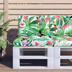 vidaXL Palletkussen 60x40x12 cm stof meerkleurig, Huis en Inrichting, Woonaccessoires | Kussens, Verzenden, Nieuw