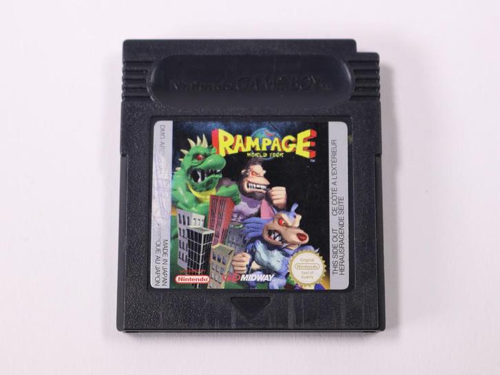 Game Boy Color - Rampage World Tour, Spelcomputers en Games, Games | Nintendo Game Boy, Ophalen of Verzenden
