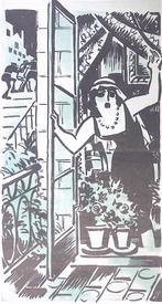 Spotprent Gemengde huwelijken in Nazi-land met tuchthuis..., Antiek en Kunst, Verzenden