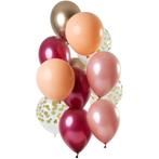 Ballonnen Set Rich Ruby Premium (12st), Kleding | Dames, Ophalen of Verzenden, Nieuw