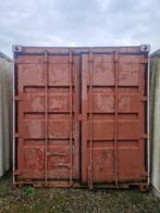 20ft container, bruin, staal, gebruikt  (Afhalen), Ophalen of Verzenden, Gebruikt