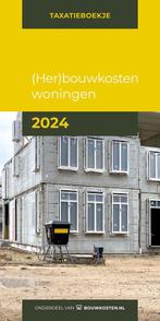 9789493312265 Taxatieboekje - (Her)bouwkosten woningen 2024, Verzenden, Nieuw, Igg Bouweconomie