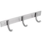 Differnz kapstok 3 haken beugel rvs mat chroom, Huis en Inrichting, Woonaccessoires | Kapstokken, Verzenden, Nieuw
