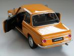 Miniatuur auto winkel schaal modelauto BMW 2002 ti 1970 1:24, Hobby en Vrije tijd, Nieuw, Welly, Ophalen of Verzenden, Auto