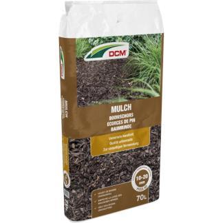 Mulch boomschors | DCM | 70 liter (Natuurlijk, 10-20 mm), Tuin en Terras, Aarde en Mest, Verzenden