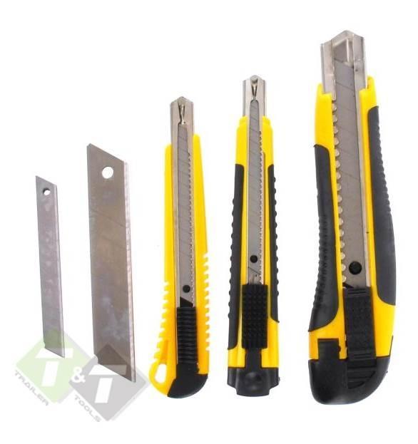 Afbreekmes Set, Snijmessen, 26 Dlg, Benson, Doe-het-zelf en Verbouw, Gereedschap | Handgereedschap, Nieuw, Ophalen of Verzenden