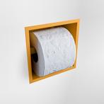 Mondiaz Easy Cube 160 toiletrolhouder 16x9 ocher, Nieuw, Ophalen of Verzenden