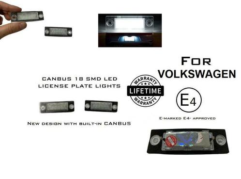 LED kenteken VW Transporter T5 T6 Caddy Jetta Passat Touran, Auto-onderdelen, Verlichting, Nieuw, Volkswagen, Ophalen of Verzenden