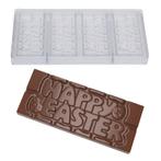 Chocolademal Chocolate World Tablet Happy Easter (4x), Verzenden, Nieuw