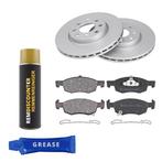 Voordeelset Remschijven + Remblokken OPEL CORSA 1.2 voorzijd, Verzenden, Nieuw
