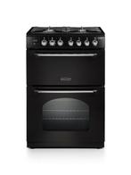 Rangemaster Classic Dual Fuel Fornuis 60cm Zwart, Ophalen of Verzenden, Zo goed als nieuw, 85 tot 90 cm