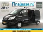 Ford Transit Custom 290 2.0 TDCI L2H1 DC 6Pers TrekH €311pm, Auto's, Bestelauto's, Zwart, Nieuw, Ford, Lease