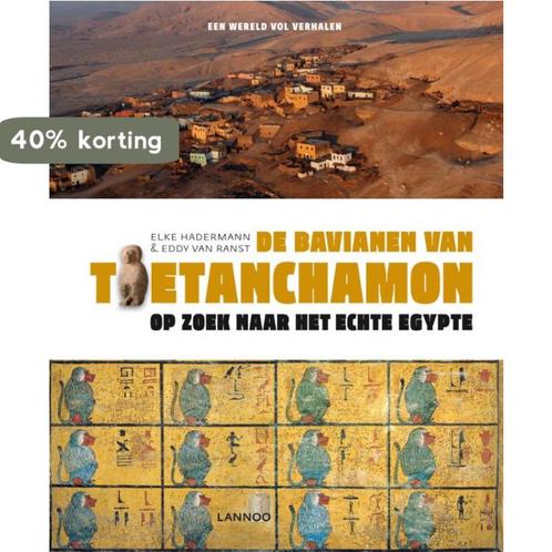 De Bavianen Van Toetanchamon 9789020988758 Elke Hadermann, Boeken, Reisverhalen, Zo goed als nieuw, Verzenden