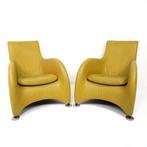 Montis - Gerard van den Berg - Fauteuil (2) - Leder - Loge, Antiek en Kunst