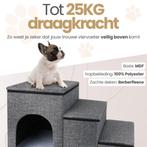 Hondentrap met opslagruimte Grijs (Slapen & Wonen), Dieren en Toebehoren, Ophalen of Verzenden, Nieuw, Polyester